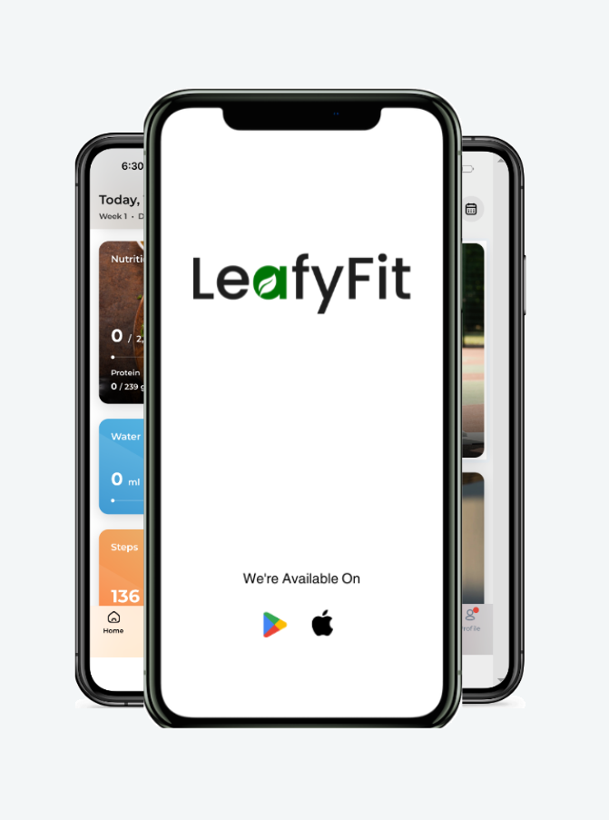 LeafyFit - Mobile App